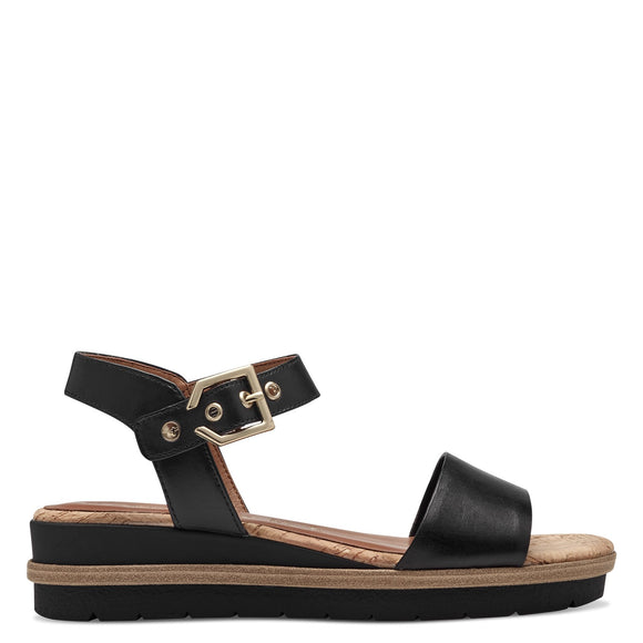 Tamaris 28222 | Wedge Sandal | Black