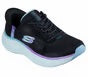 Skechers Slip-ins: Skech Cloud - Perfectly Plush | 150560BKMT | Black Multi