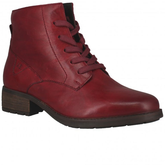 Josef Seibel Kate 17 | Leather Ankle Boot | Bordeaux