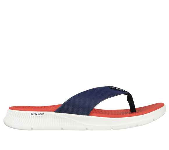 Skechers GO Consistent Sandal - Synthwave | 229035 NVRD | Navy/Red