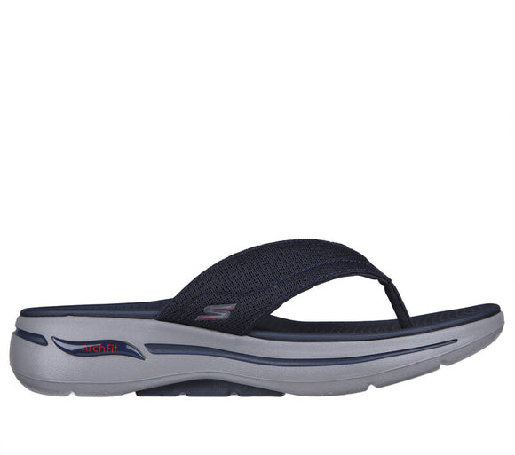Skechers Go Walk Arch Fit Sandal-Off Shore | 229057/NVRD | Navy/Red