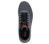 Skechers | Track-Leshur | 232758CCOR | Charcole/Orange