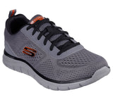 Skechers | Track-Leshur | 232758CCOR | Charcole/Orange