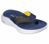 Skechers Vapor Foam Sandal - Sayto | 232894NVYL | Navy-Yellow