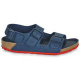 Birkenstock Kids | Milano Kinder | Desert Soil | Blue/Red