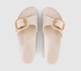 Birkenstock Madrid Big Buckle | Eggshell