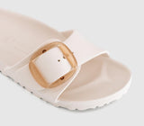 Birkenstock Madrid Big Buckle | Eggshell