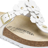 Gizeh | Flower Embellishment | Leather | White