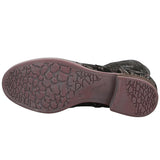 Sanja 01 Ankle Boot |Paisley Kombi | Schwarz (Black)