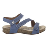 Tonga 78 | Leather Sandals | Indigo