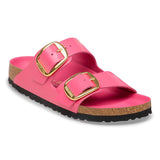 Arizona Big Buckle | Natural Leather Patent | High-Shine Fuchsia Tulip