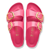 Arizona Big Buckle | Natural Leather Patent | High-Shine Fuchsia Tulip