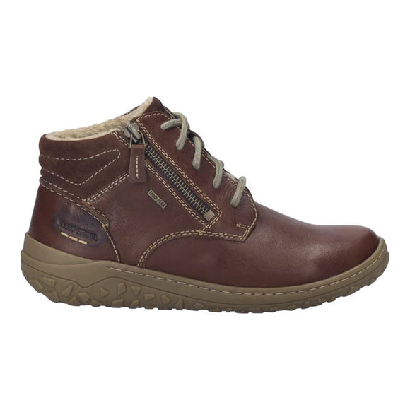 Josef Seibel | Leather Ankle Boot | Ruby 54 | Plum