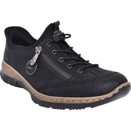Rieker N3267-01 Shoe | Black