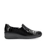 Rieker | 48752 | Patent Shoe  | Black