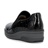Rieker | 48752 | Patent Shoe  | Black