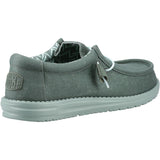 Hey Dude | Wally Stretch Canvas | Duck Green-Iceberg Green