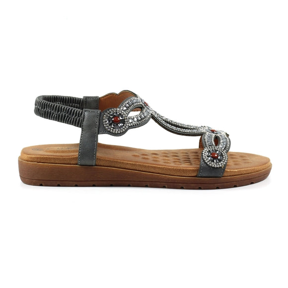 Arraso Sandal | Grey