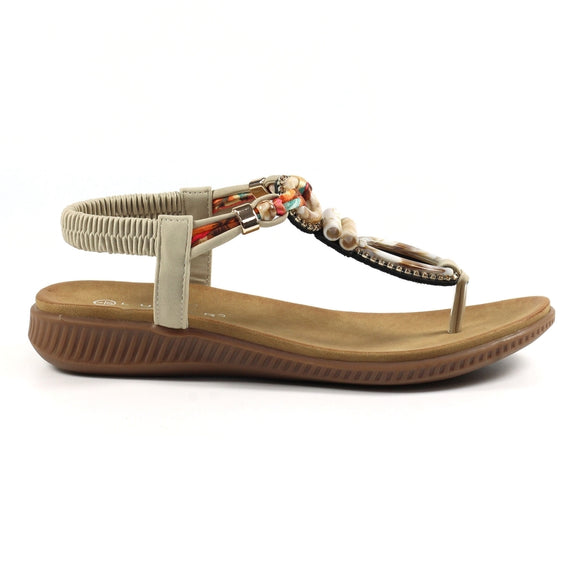 Bunton Sandal | Beige