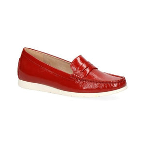 Caprice | Loafer | Red Naplak Leather