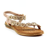 Charlotte II Sandal | Rose Gold