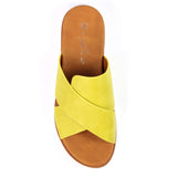 Chole | Flat Sandal | Lime