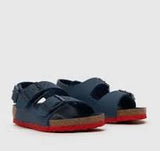 Birkenstock Kids | Milano Kinder | Desert Soil | Blue/Red