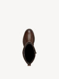 Long Leather Boot | 25602 | Cognac