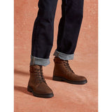 Hush Puppies | Jarrod Lace Leather Boot | Brown