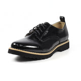 Geller Black Patent Shoe