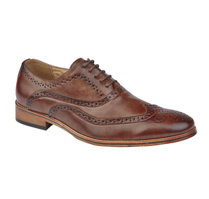 Goor M9556B Brogue Oxford Shoe | Brown