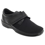 Mod Comfys Wide Fitting Shoe L042Ax | Black