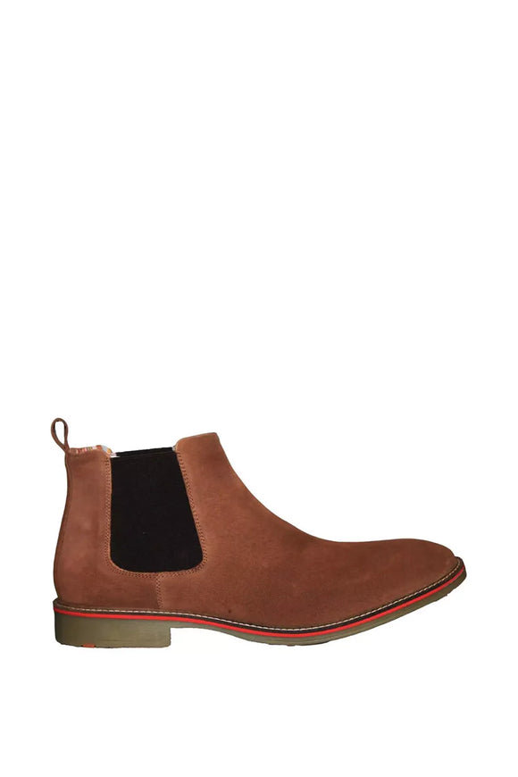 Roamers Gusset Chelsea Boot Suede | (M611BS)| Sand