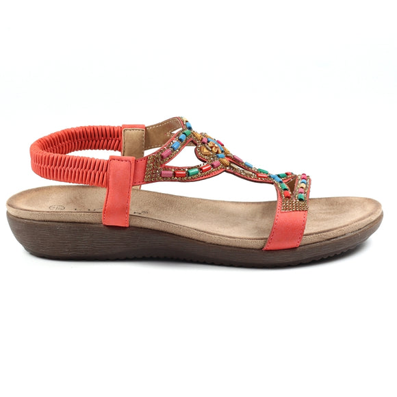 Mariella sandal | Orange