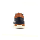 Penelopy | Leather Trainer | Navy