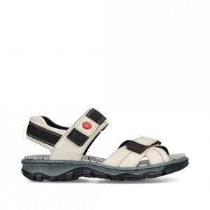 Rieker 68851 Walking Sandal | Ivory