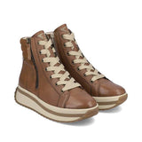 Rieker W3870-00 | Leather Ankle Boot | Brown