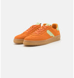 Tamaris | 23788 | Orange Suede Leather Sneaker