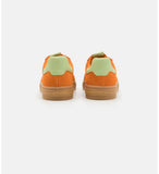 Tamaris | 23788 | Orange Suede Leather Sneaker