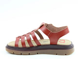 Heavenly Feet | Nerys Chunky Comfort Gladiator Sandal | Brown