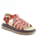 Heavenly Feet | Nerys Chunky Comfort Gladiator Sandal | Brown