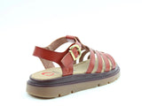 Heavenly Feet | Nerys Chunky Comfort Gladiator Sandal | Brown