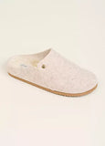 Brakeburn Cream Felted Slippers