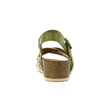 Selina | Wedge Sandal | Green