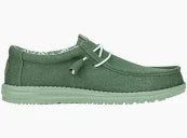 Hey Dude | Wally Stretch Canvas | Duck Green-Iceberg Green