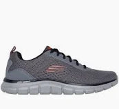 Skechers | Track-Leshur | 232758CCOR | Charcole/Orange