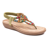 Una Sandal | Green