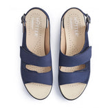 Hotter | Easy II | Denim Navy Lizard