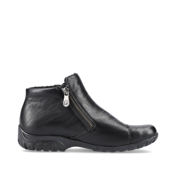 Rieker L4663-01 | Ankle Boot | Black