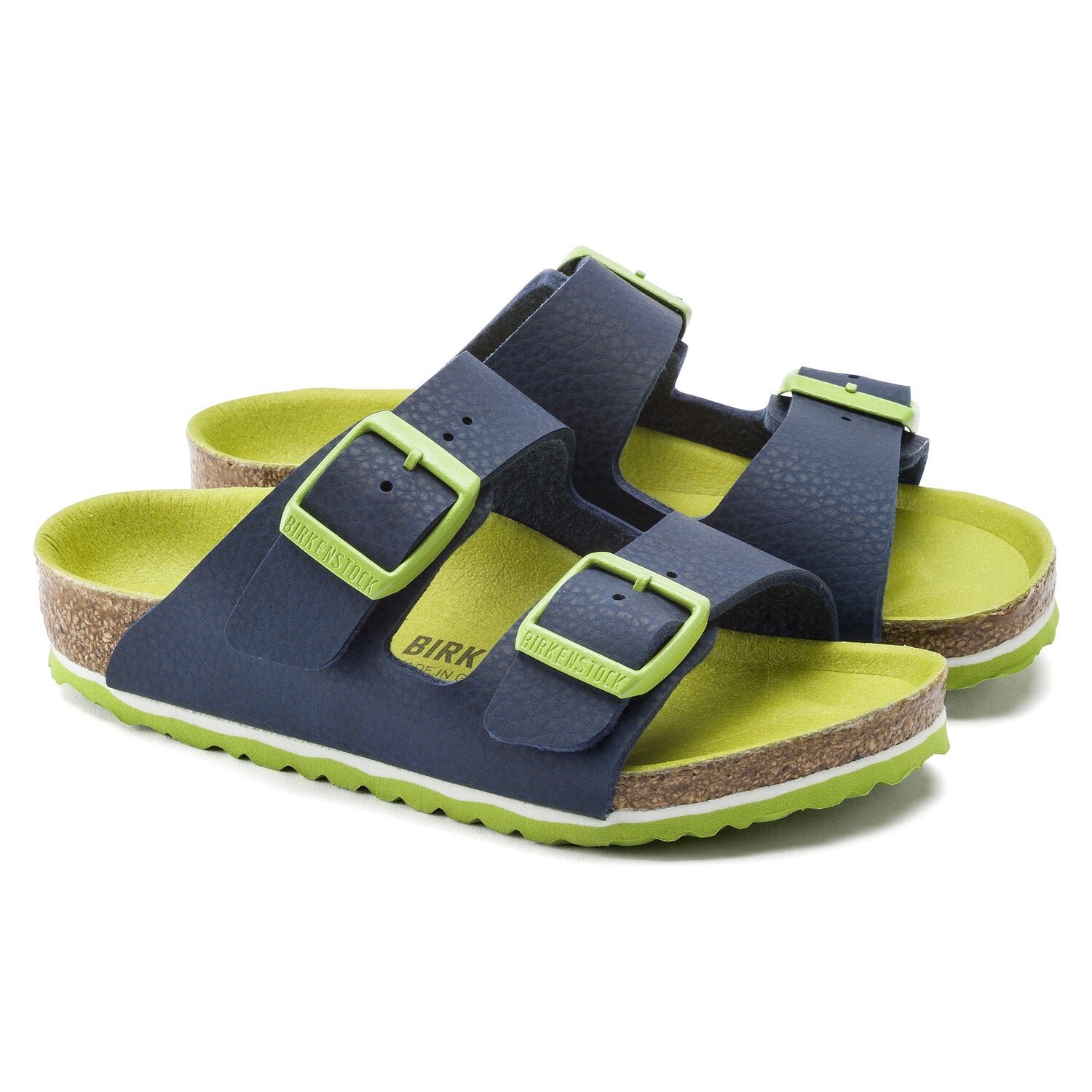 Birkenstock KIDS Arizona Desert Soil Vibrant Blue The Shoe
